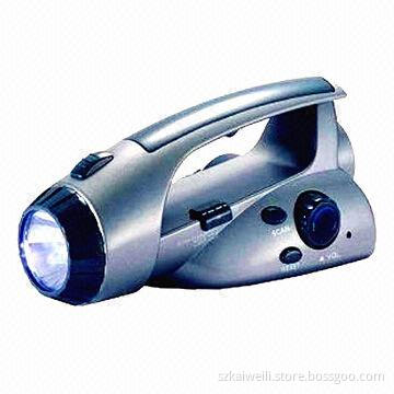 2013 Dynamo LED Emergency Light with Charge Digital Devices and FM Radio